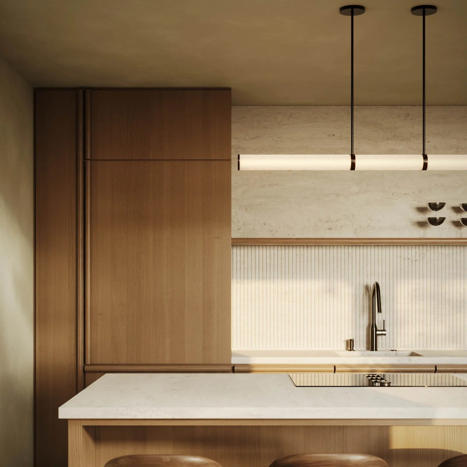 Esme Double Stem Pendant