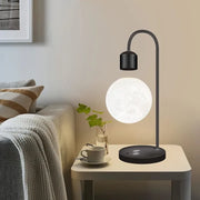 DareZen™-Floating Moon Lamp Magnetic Led Desk Light Bulb with LED Levitating Ball &amp; Wireless Phone Charger